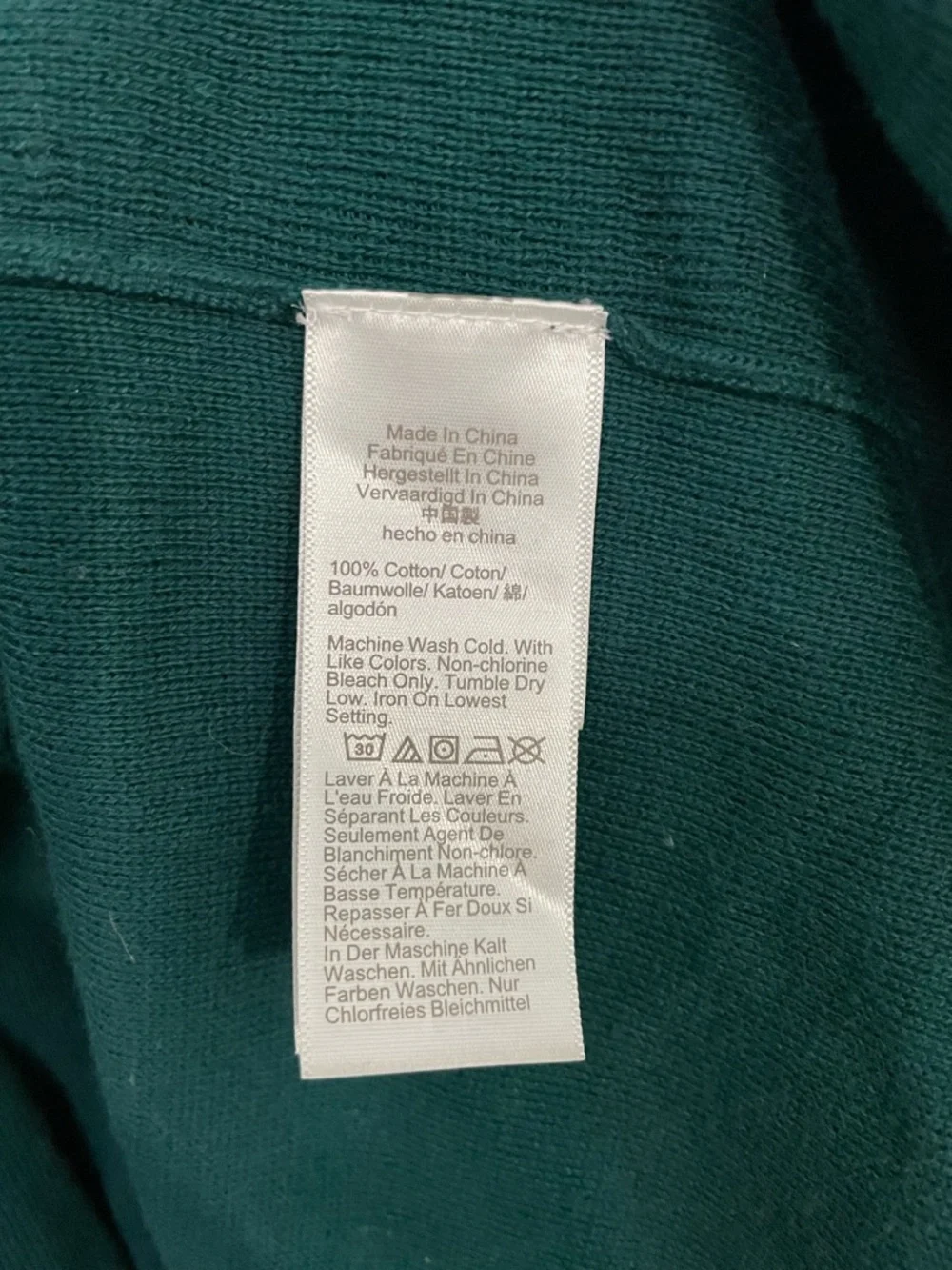 J. Crew Factory Green Chelsea Open-Front Sweater Blazer XS